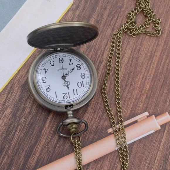 Dad Pocket Watch NEW Gift for Father Birthday Christmas - Picture 2 of 3